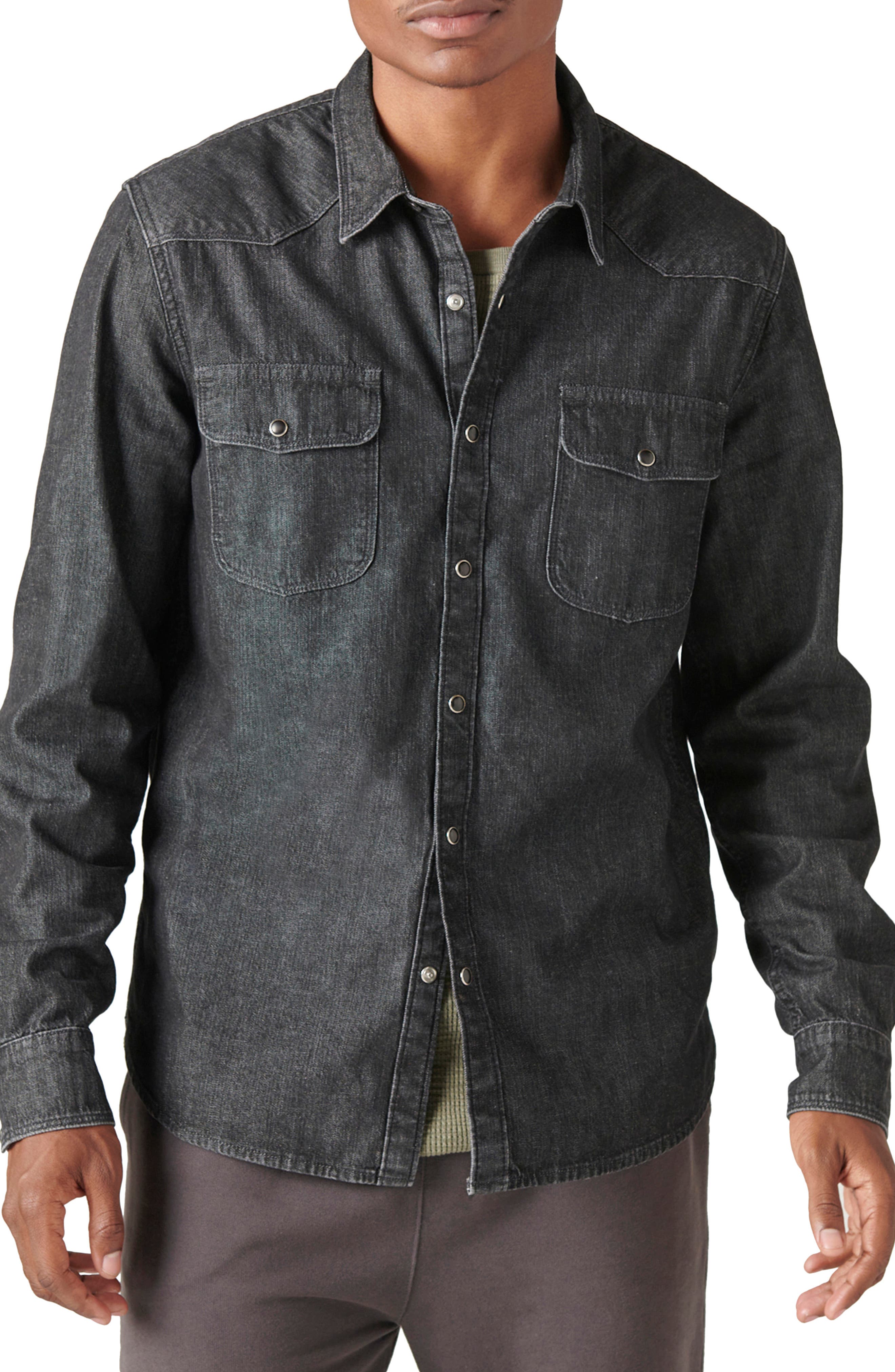 Lucky Brand Western Cotton Shirt 