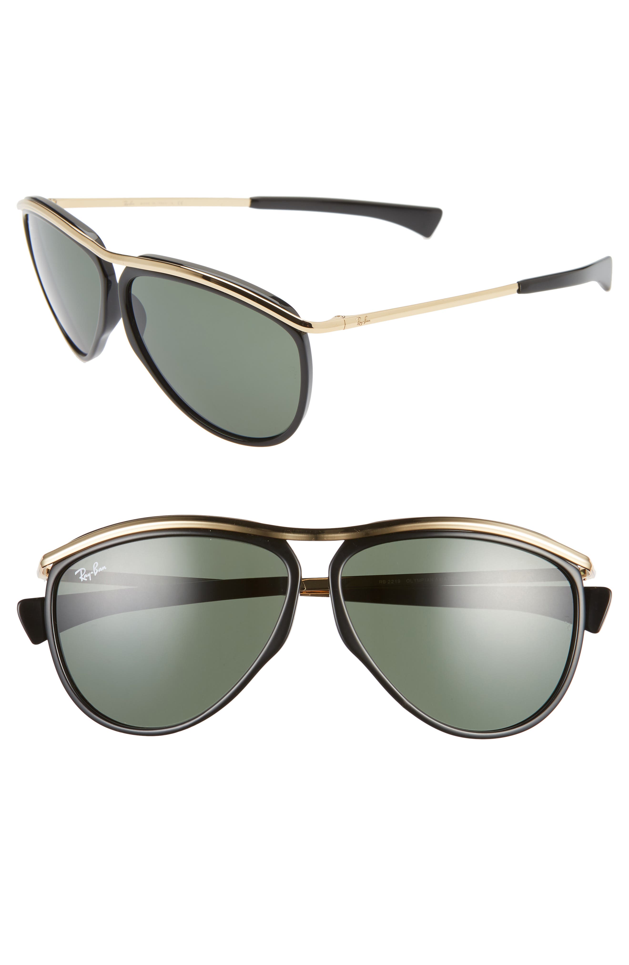 ray ban pilot 59mm