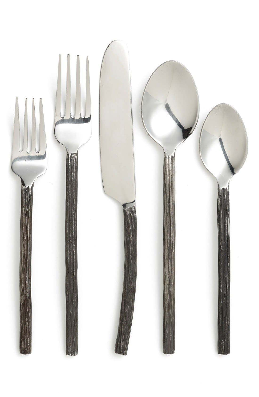 Cambridge 'Aisha Black' 20Piece Flatware Set Nordstrom