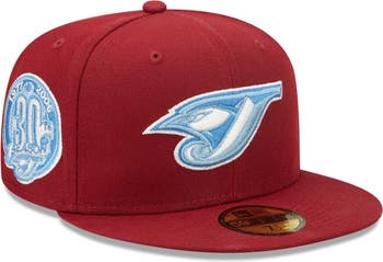 Men's New Era Cardinal Toronto Blue Jays Color Pack 59FIFTY Fitted Hat