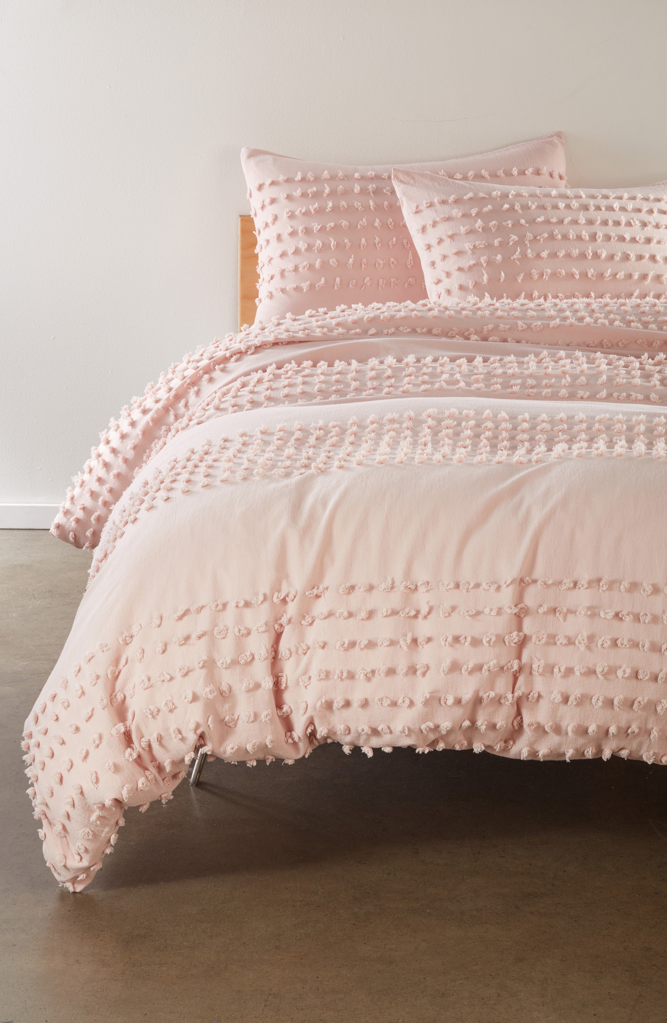 BP. Texture Dot Duvet Cover & Sham Set Nordstrom