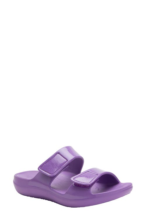 Orbyt Slide Sandal in Iris Gloss