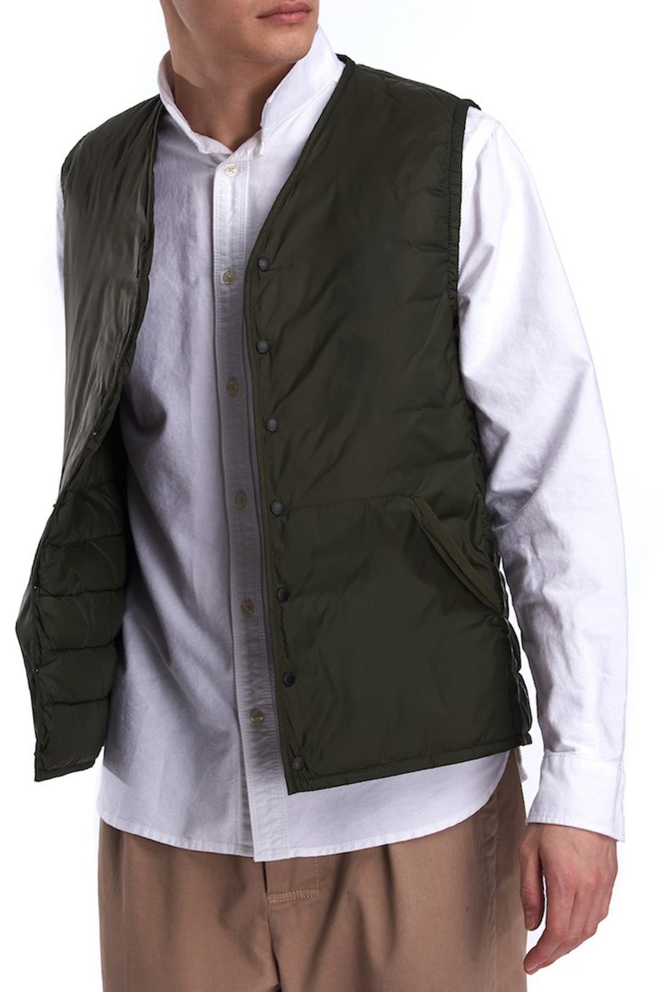 Barbour Collarless Baffle Gilet Nordstrom Rack