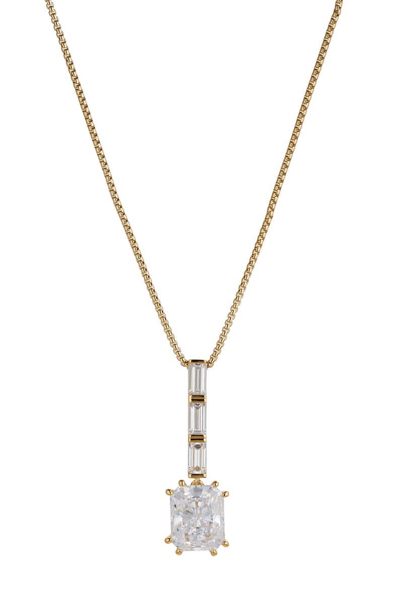 Nadri cubic zirconia pendant necklace Clearance