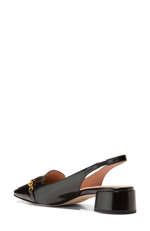 Shop Cole Haan Penley Slingback Pump In Black Box