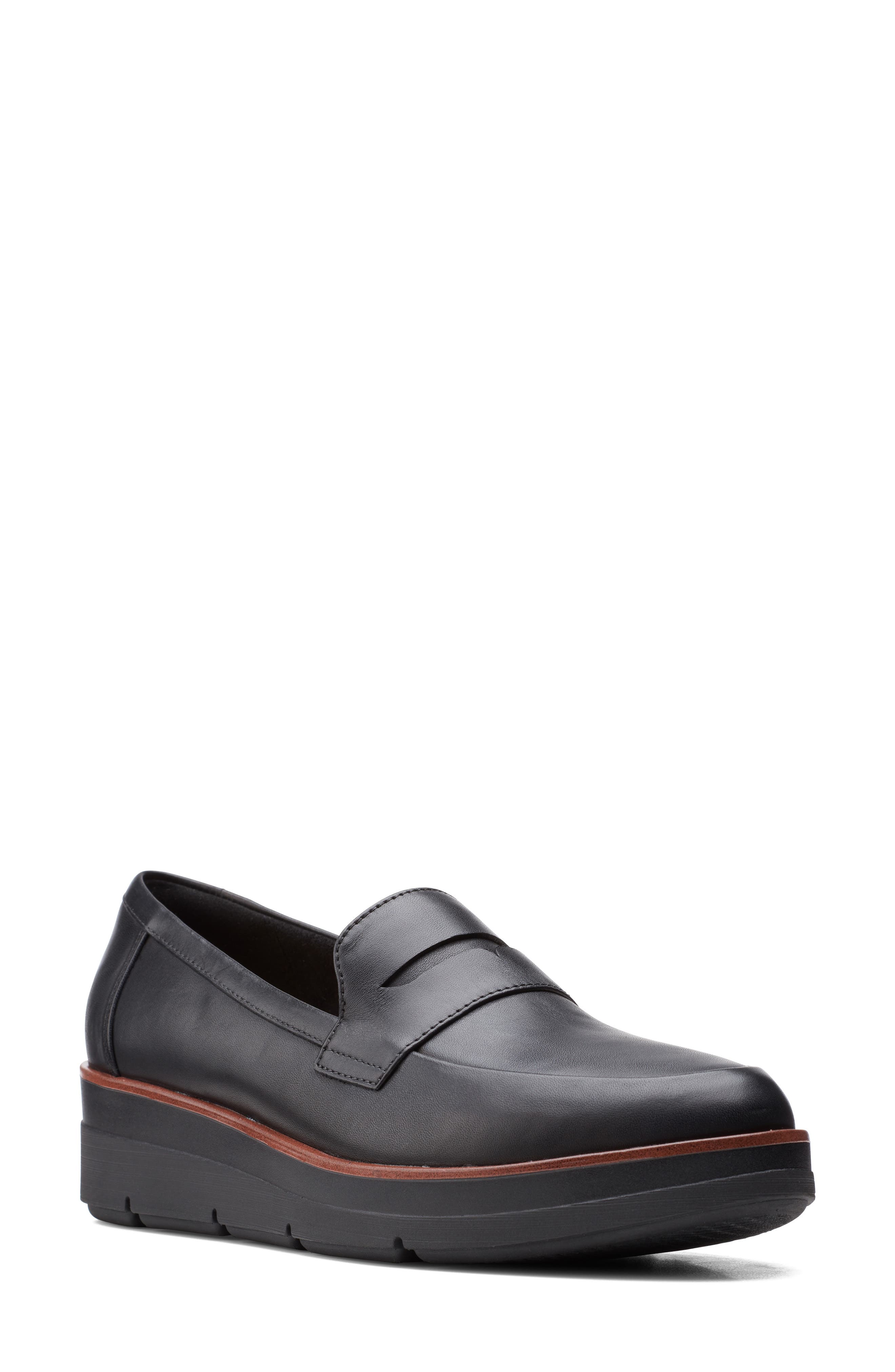 shaylin step black leather