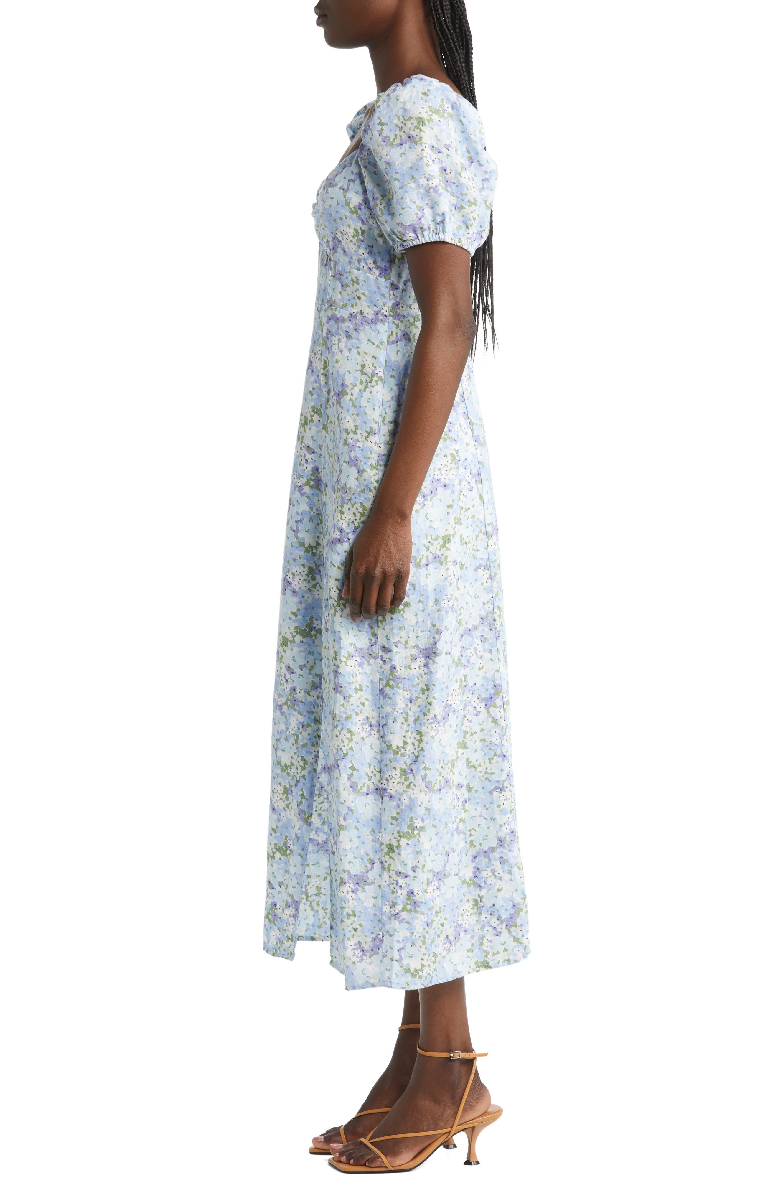 navy blue dress for baby girl & Other Stories A-line Cotton Dress, Condition: worn main image 1