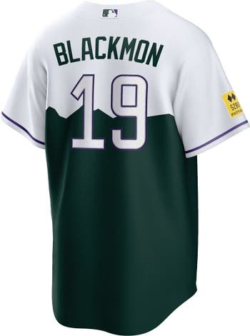 Nike Men's Nike Charlie Blackmon White/Forest Green Colorado Rockies City  Connect Replica Player Jersey