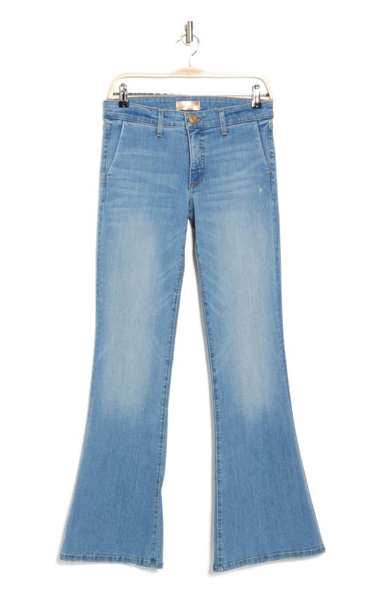 Shop Kut From The Kloth Ana Mid Rise Flare Jeans In Lust