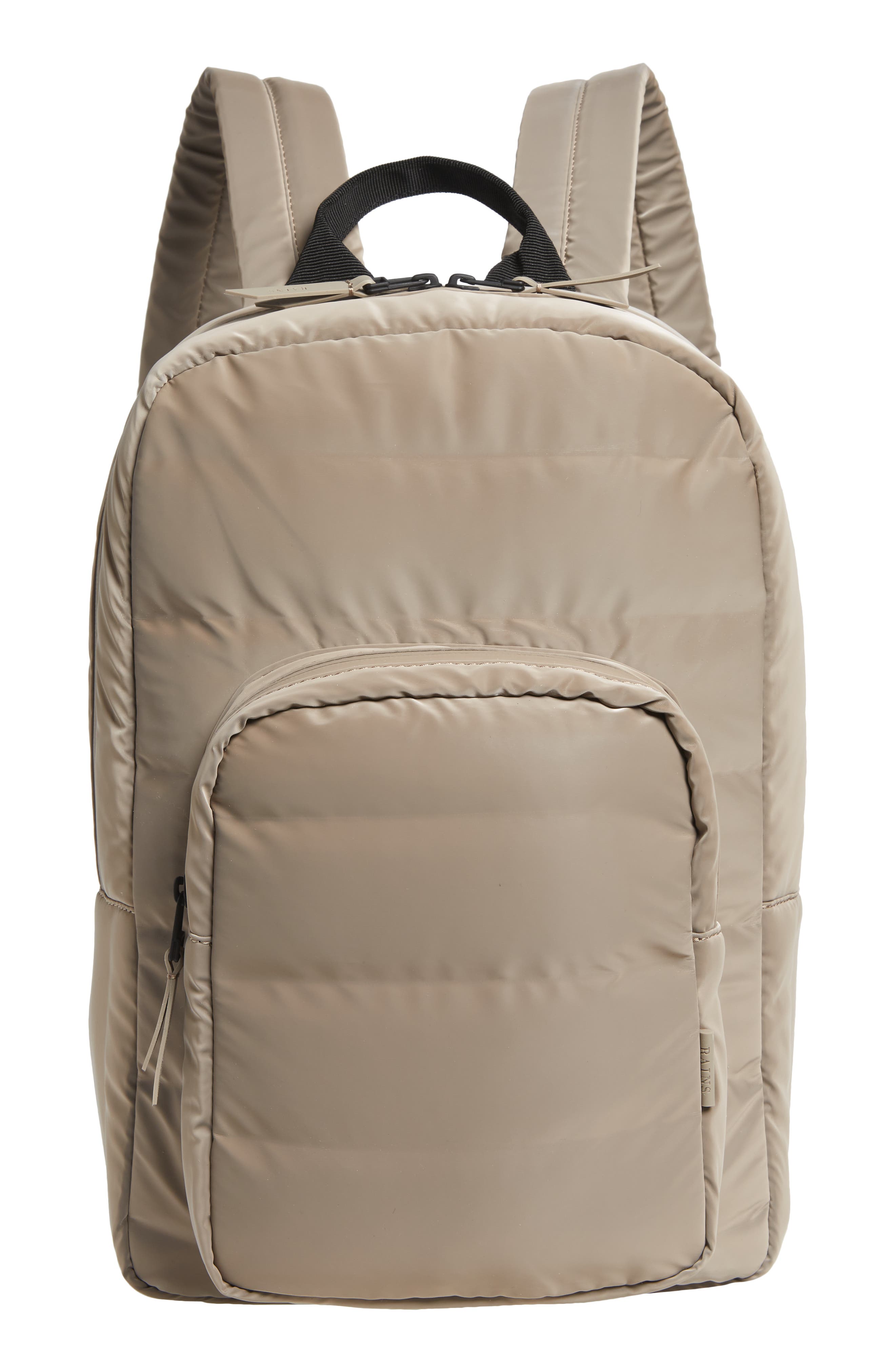 rains leather backpack