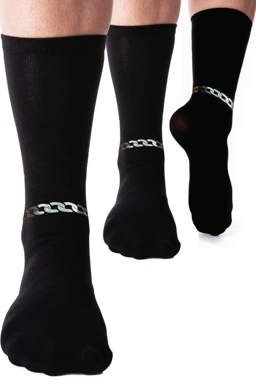 Arebesk 24K 2-Pack Everyday Socks in Black