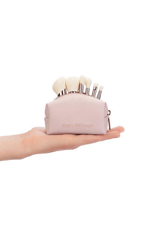 Jenny Patinkin Brush Babies Mini Makeup Brushes In Rose Gold