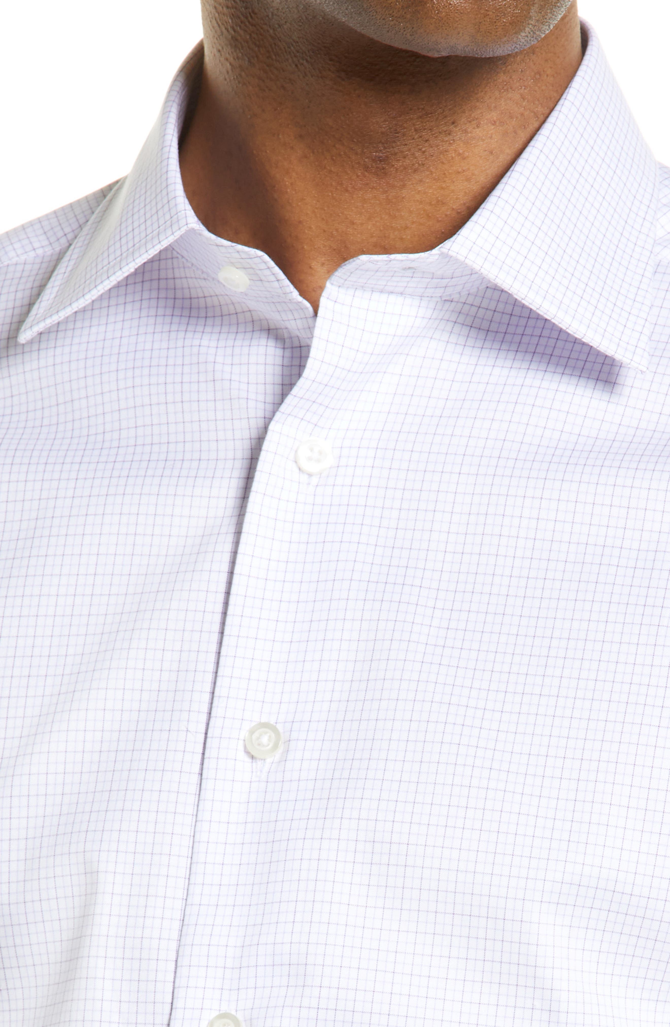 David Donahue Trim Fit French Cuff 
