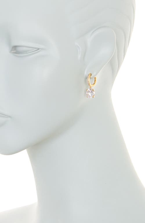 Kate Spade New York Bright Ideas Drop Earrings In Clear/gold