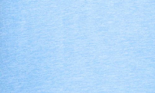 Tailorbyrd Brushed Mélange Long Sleeve Polo In Light Blue