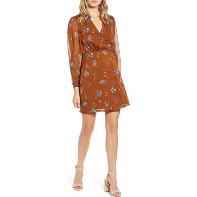 Heartloom Emmy Minidress, Brown