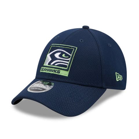 Seattle Seahawks New Era Circle 9FIFTY Snapback Hat One Size Red