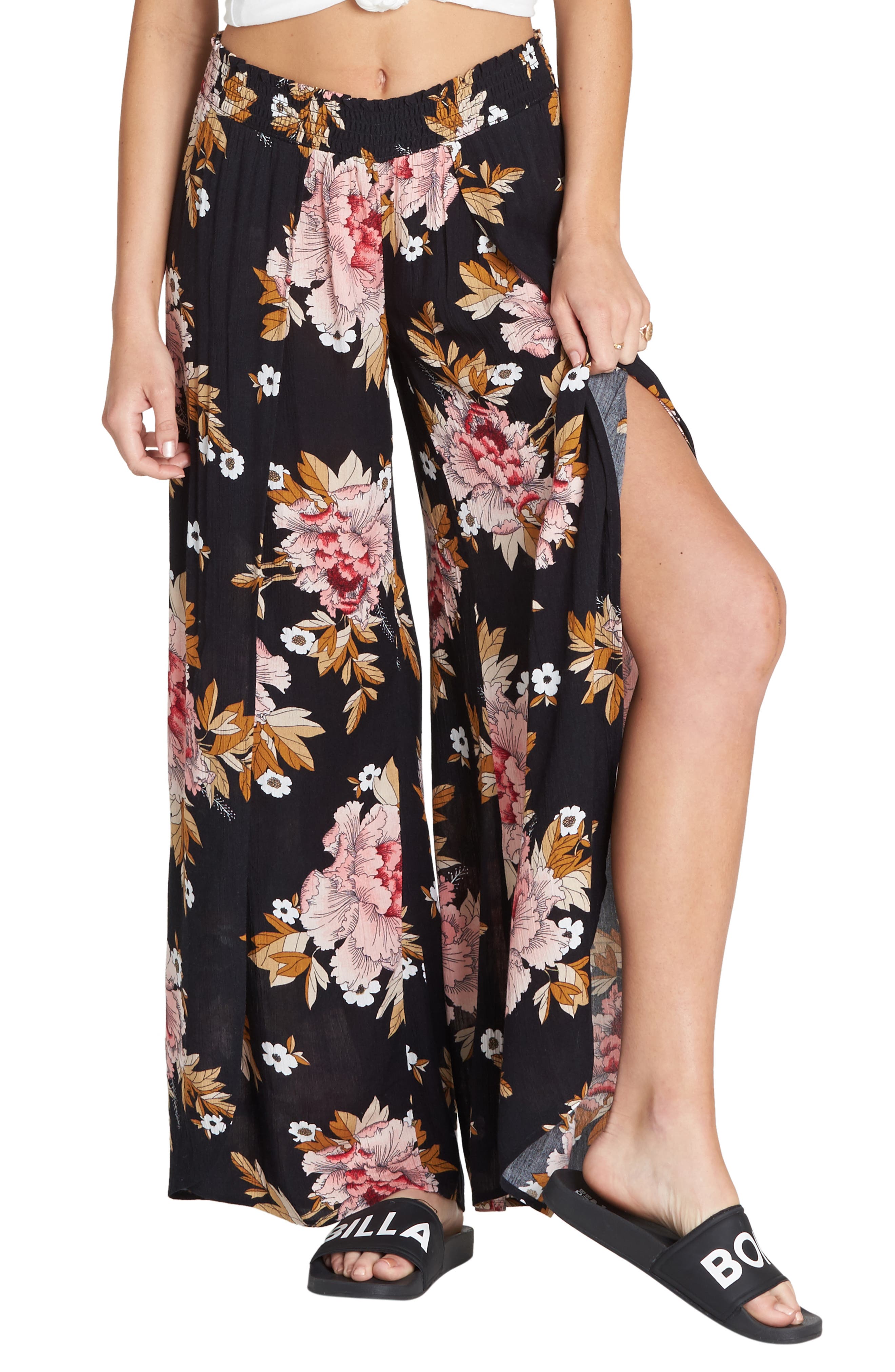 Billabong Wandering Soul Wide Leg Pants Nordstrom