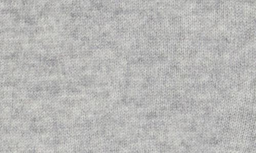 Sofia Cashmere Cashmere Faux Wrap Sweater In Grey
