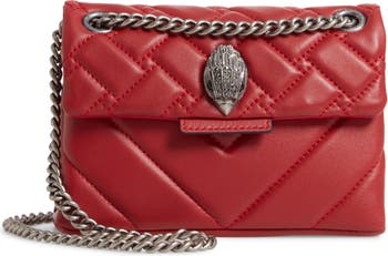 kurt geiger mini kensington quilted leather crossbody bag