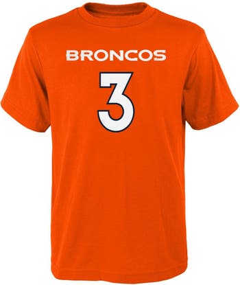 Youth NFL Mainliner Player Name & Number Long Sleeve T-Shirt