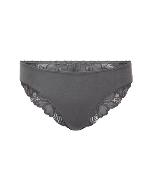 Adore Me Teagan Bikini Panties In Dark Grey