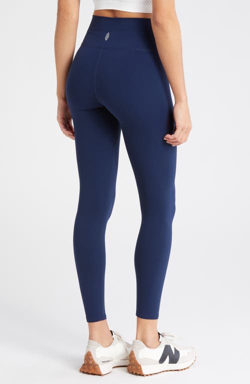 Fp Movement By Free People Never Better High Waist Leggings In Midnight Navy