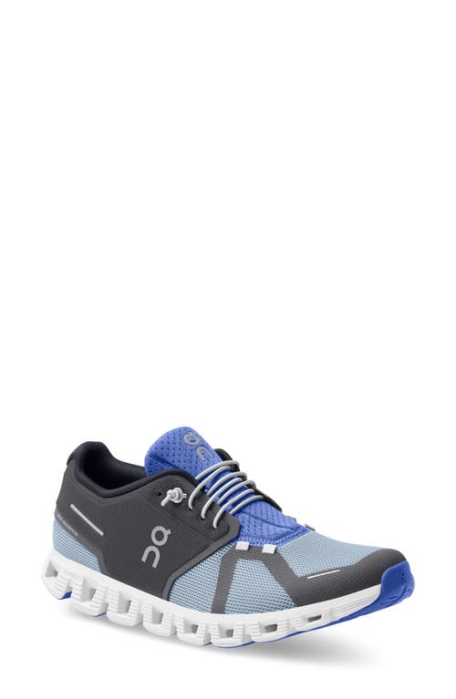 On Cloud 5 Push Sneaker in Eclipse/Chambray