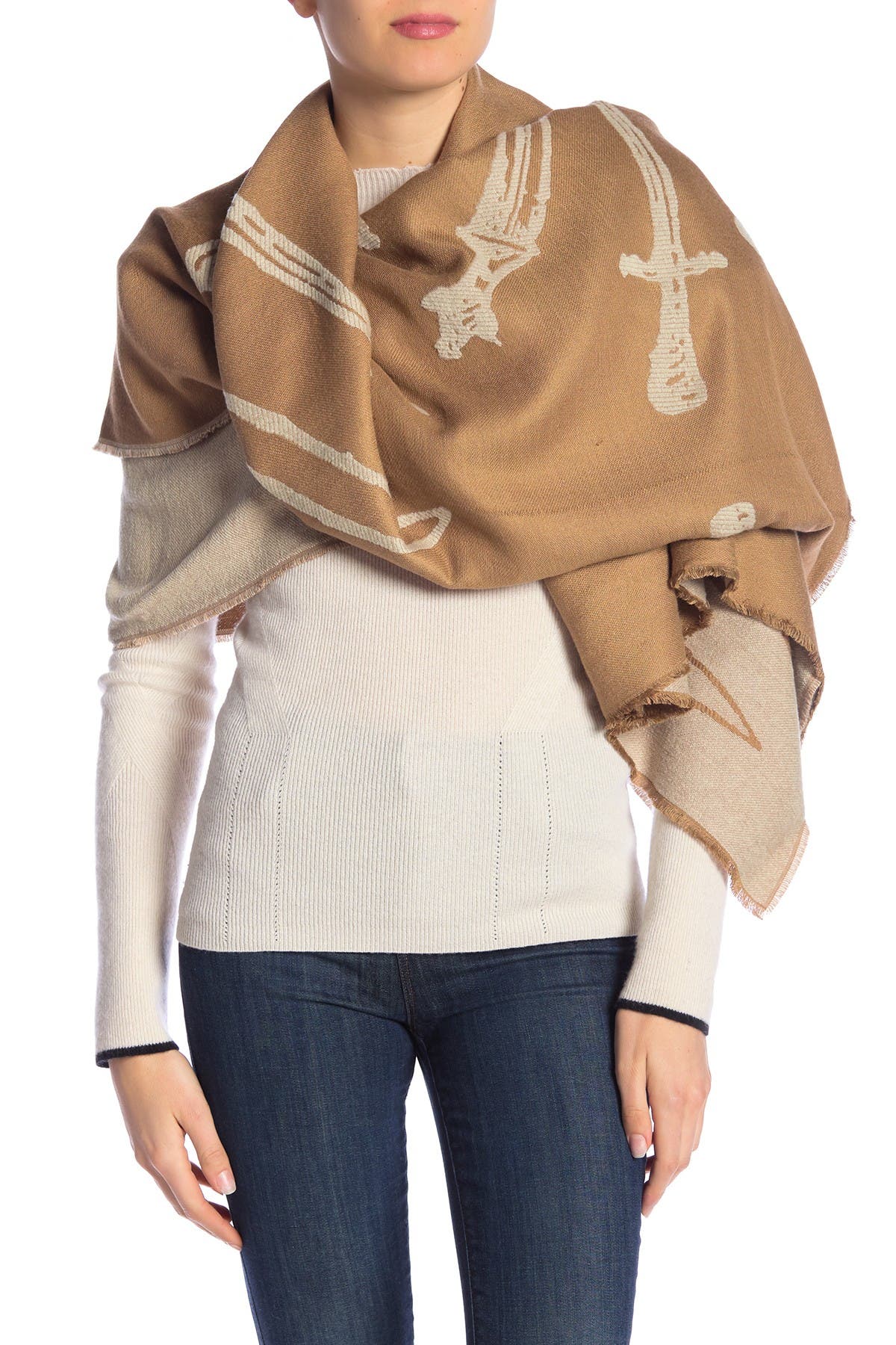 rag and bone oversized dagger scarf
