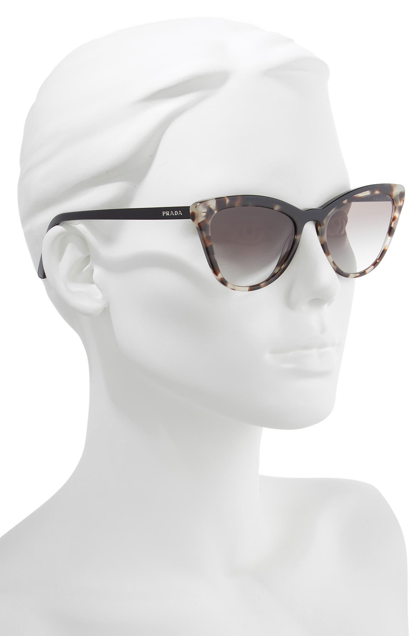 56mm cat eye sunglasses prada