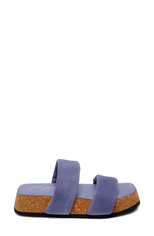 Shop Free People Fairmont Platform Slide Sandal In Seascape