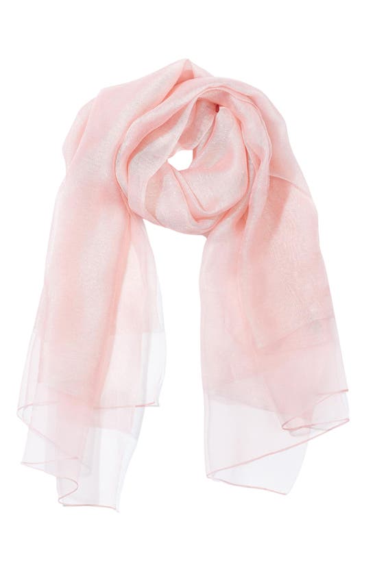 Saachi Sparkle Sheer Social Wrap In Pink
