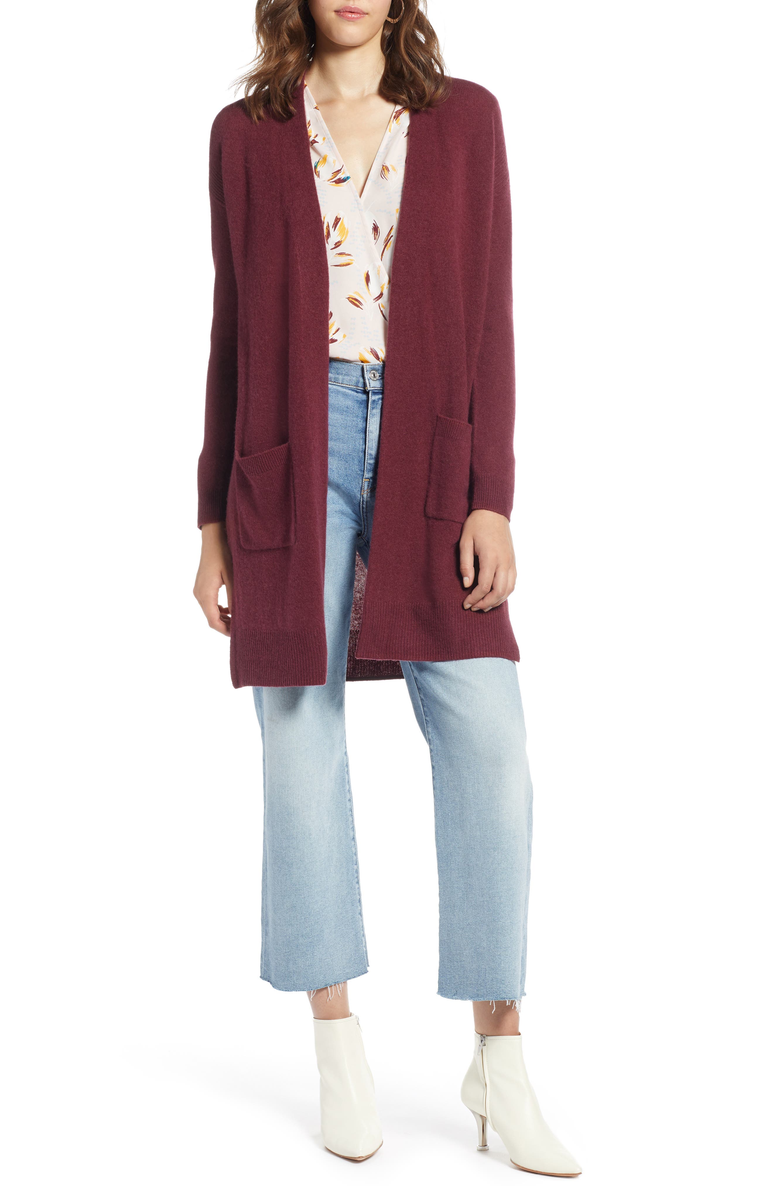 nordstrom rack cashmere cardigan