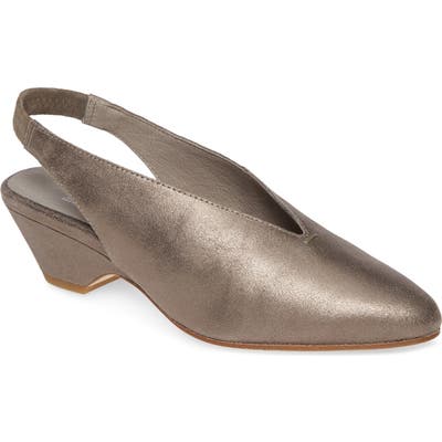 Eileen Fisher Gatwick Slingback Pump- Grey