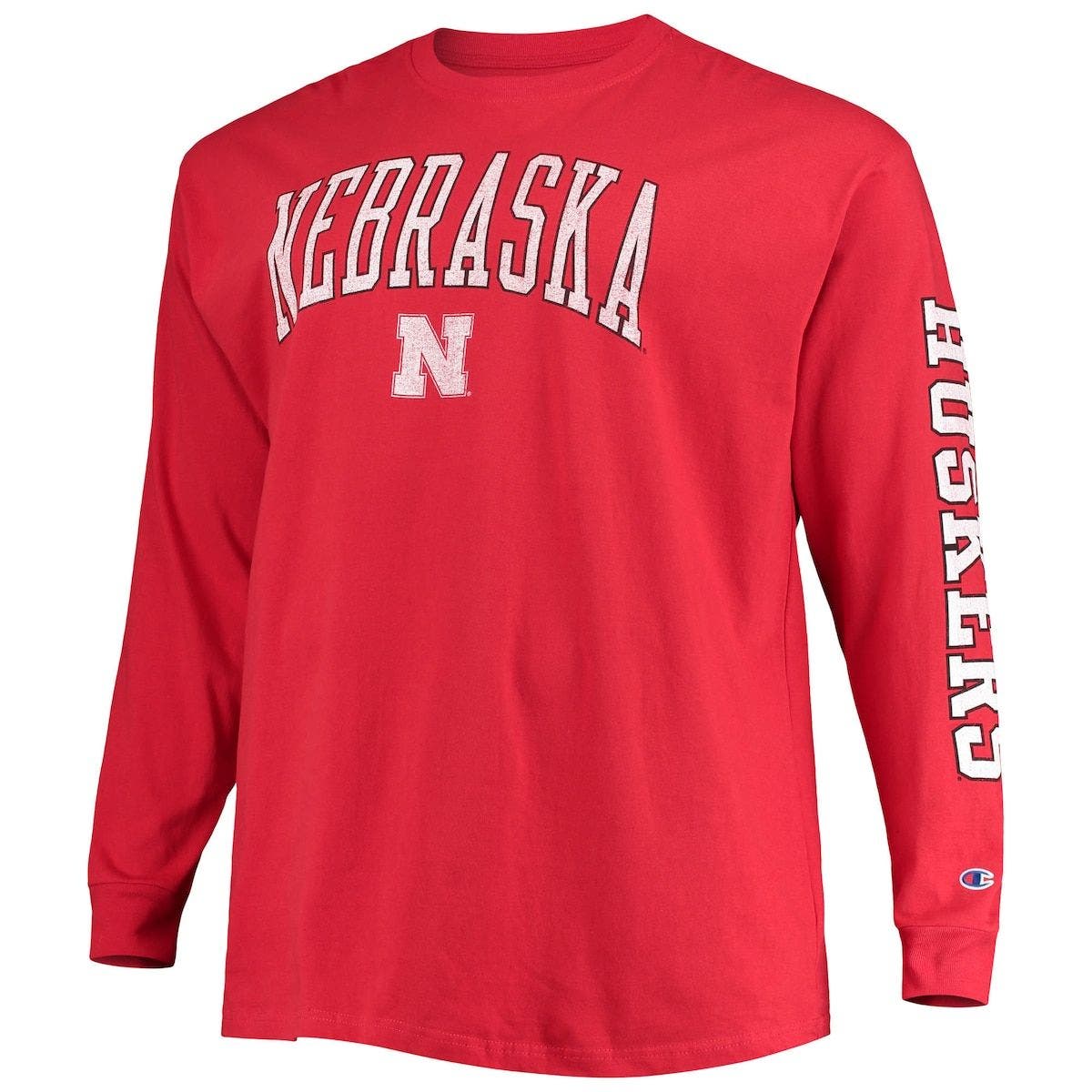 Champion Scarlet Nebraska Huskers Big 