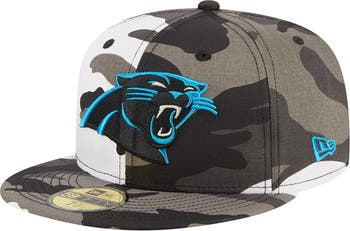 Carolina Panthers NFL New Era 59FIFTY 7 1/4 Fitted Hat / Cap - Black/Blue