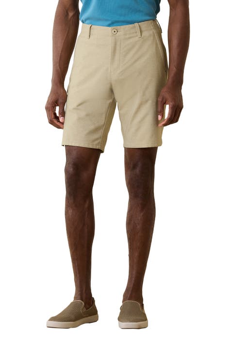 Tommy Bahama Men's Tommy Bahama Gray Cleveland Browns Baja Geo Wave Swim  Shorts