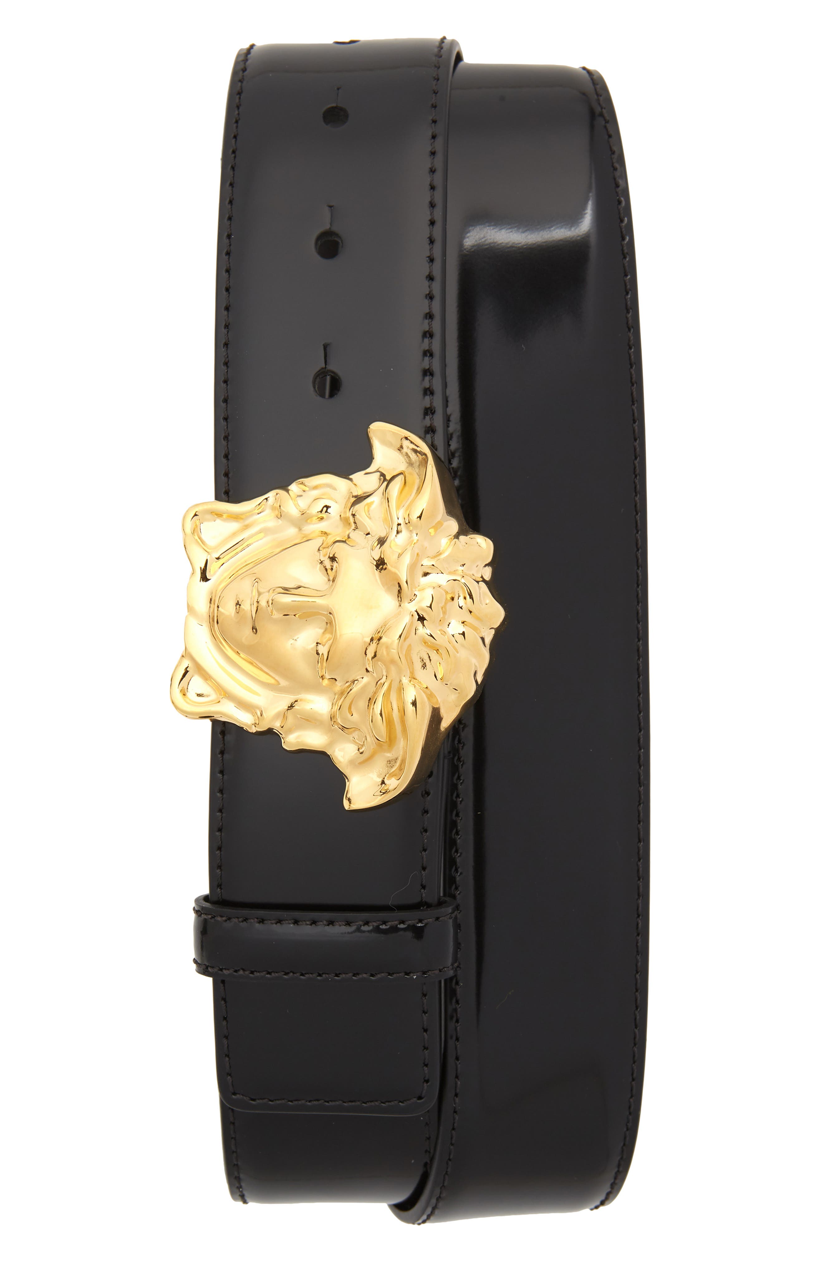 palazzo belt with medusa buckle