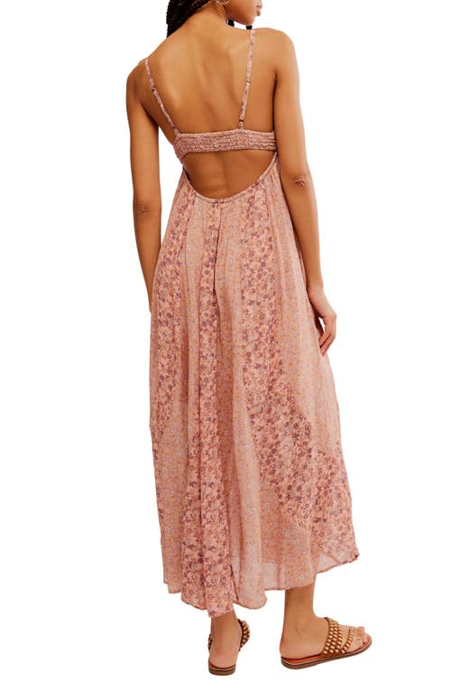 FREE PEOPLE FREE PEOPLE FOREVER TIME SLEEVELESS MIDI DRESS 