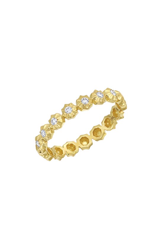 Bony Levy Monaco Diamond Stackable Ring In 18k Yellow Gold