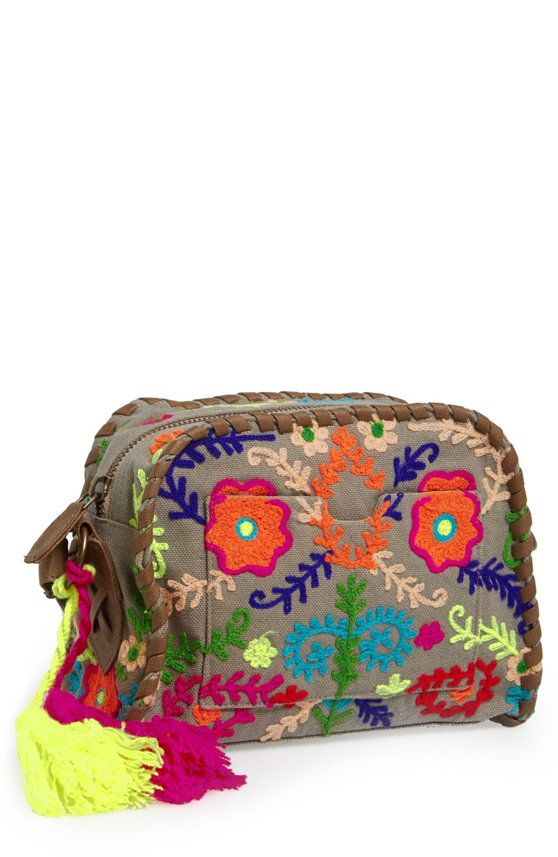 Big Buddha Embroidered Crossbody Bag Nordstrom