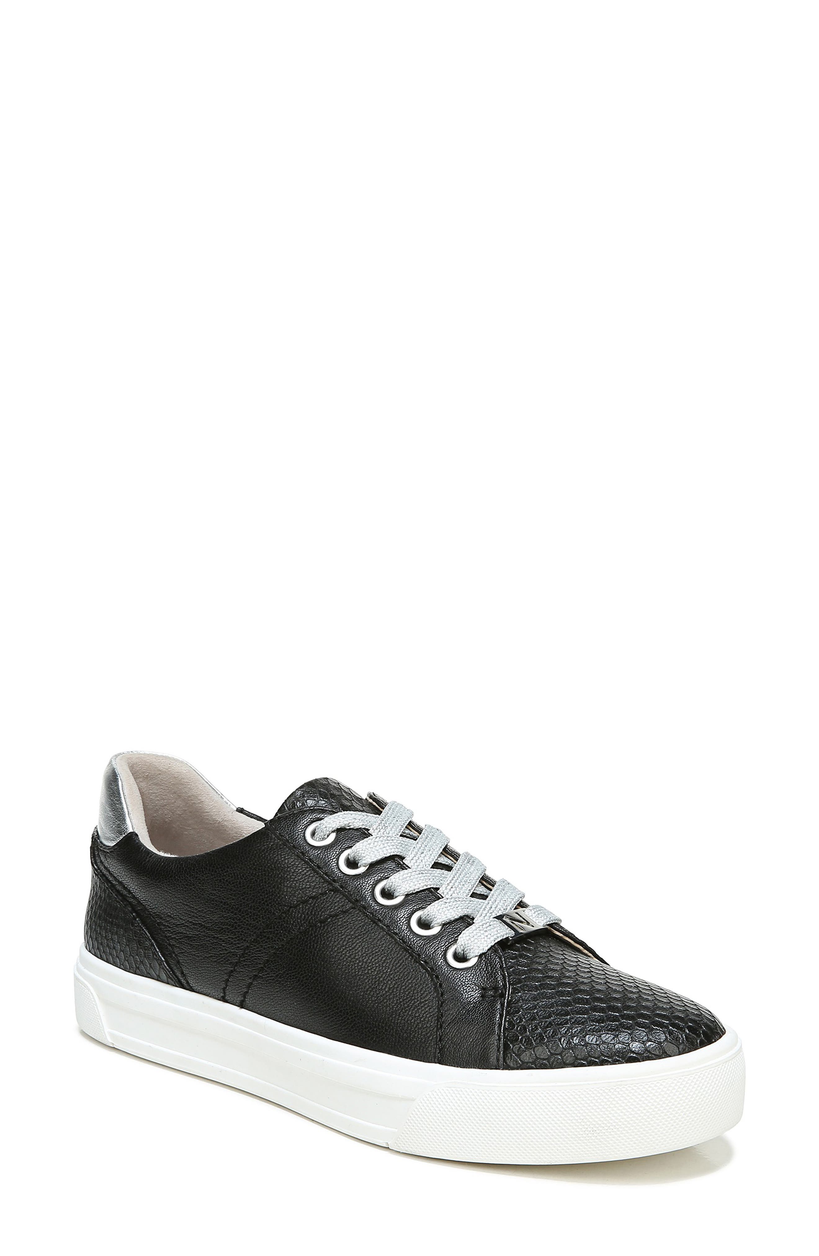 nordstrom leather sneakers