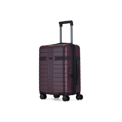 Bugatti Hamburg Hardside Carry-on Luggage With Expansion In Red Lacquer