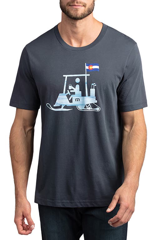 Shop Travismathew Rockies Road 2.0 Graphic T-shirt In Blue Nights