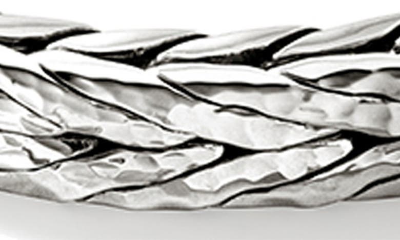 Shop John Hardy Hammered Chain Bracelet In Silver