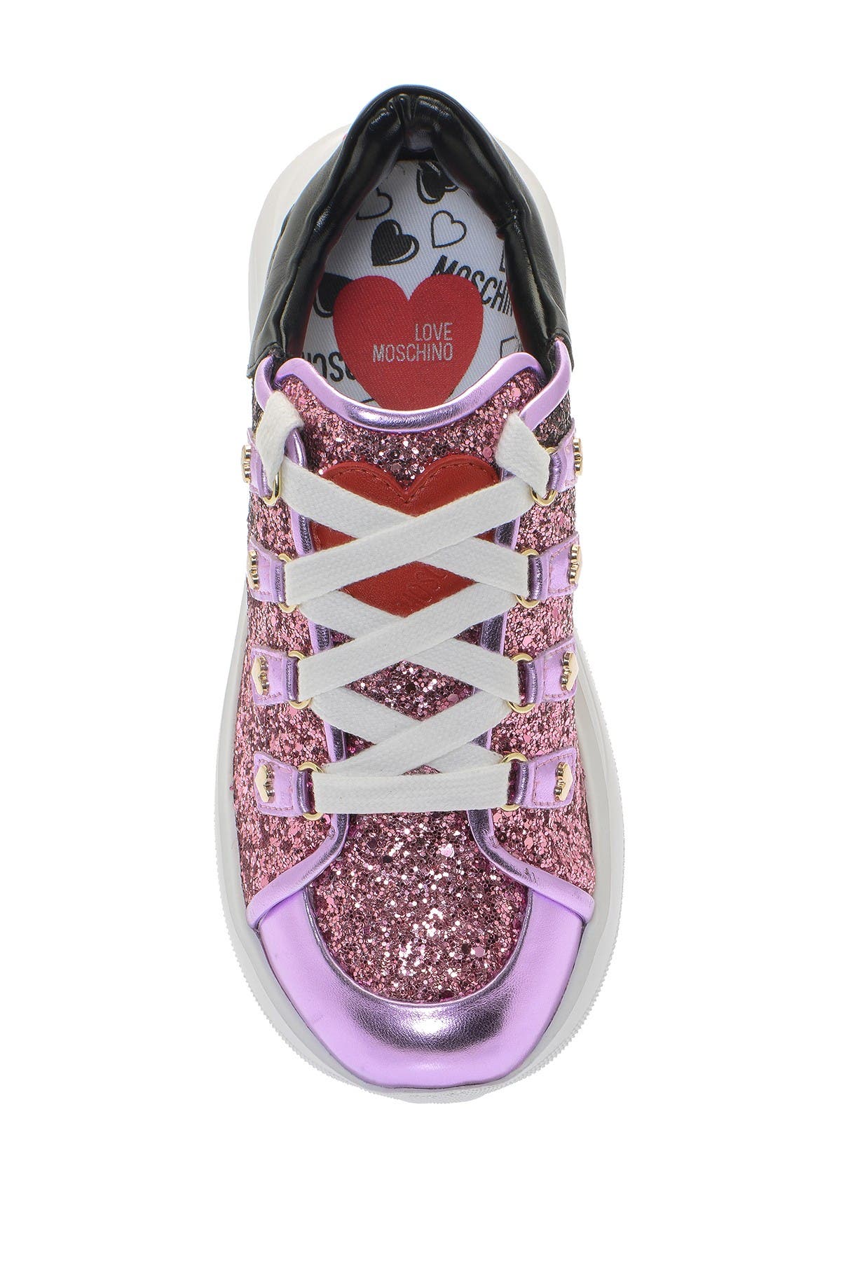 LOVE Moschino Glitter Sneaker Nordstrom Rack
