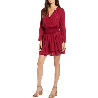 Rails Jasmine Long Sleeve Dress, Pink