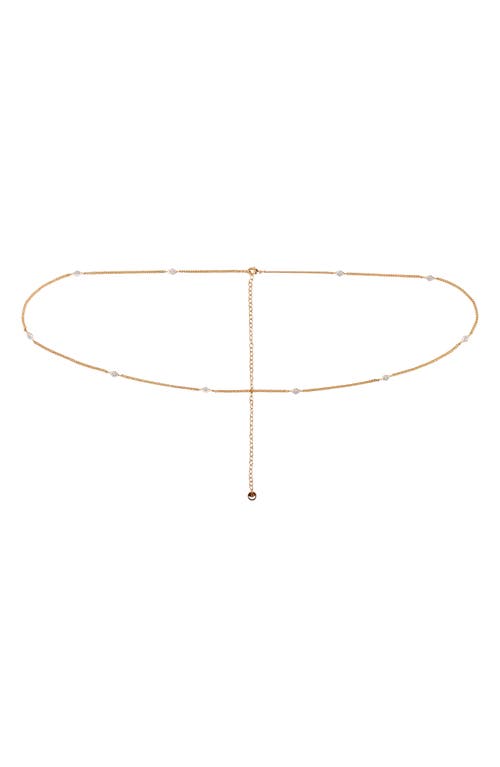 LILI CLASPE Dinah Belly Chain in Gold