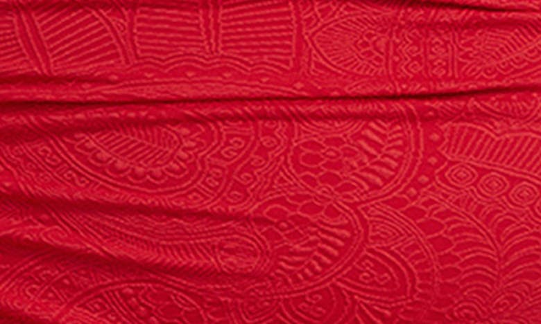 Shop Artesands La Traviata Botticelli One-piece Swimsuit In Crimson Red