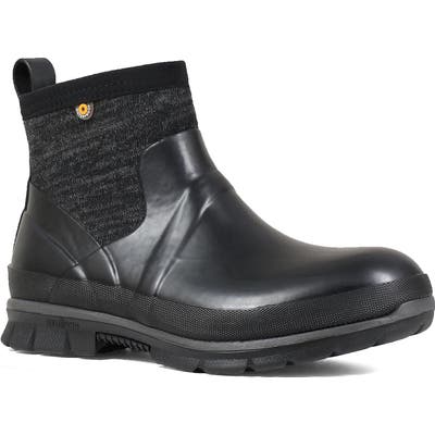 Bogs Crandall Waterproof Bootie, Black